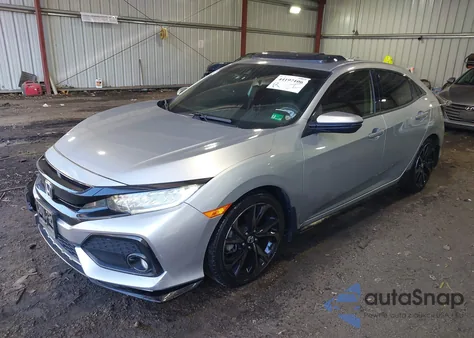 2019 Honda Civic Sport Touring из США, поврежденный, VIN SHHFK7H92KU217973